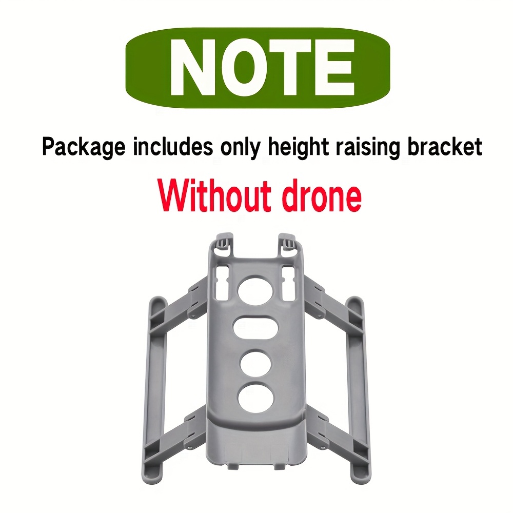 For Dji Drone Uav And Air3s Foldable Landing Gear, Booster Bracket Support Legs, Anti-collision Crash Protection Accessory, Abs Material, Upgrade Kit Additions
