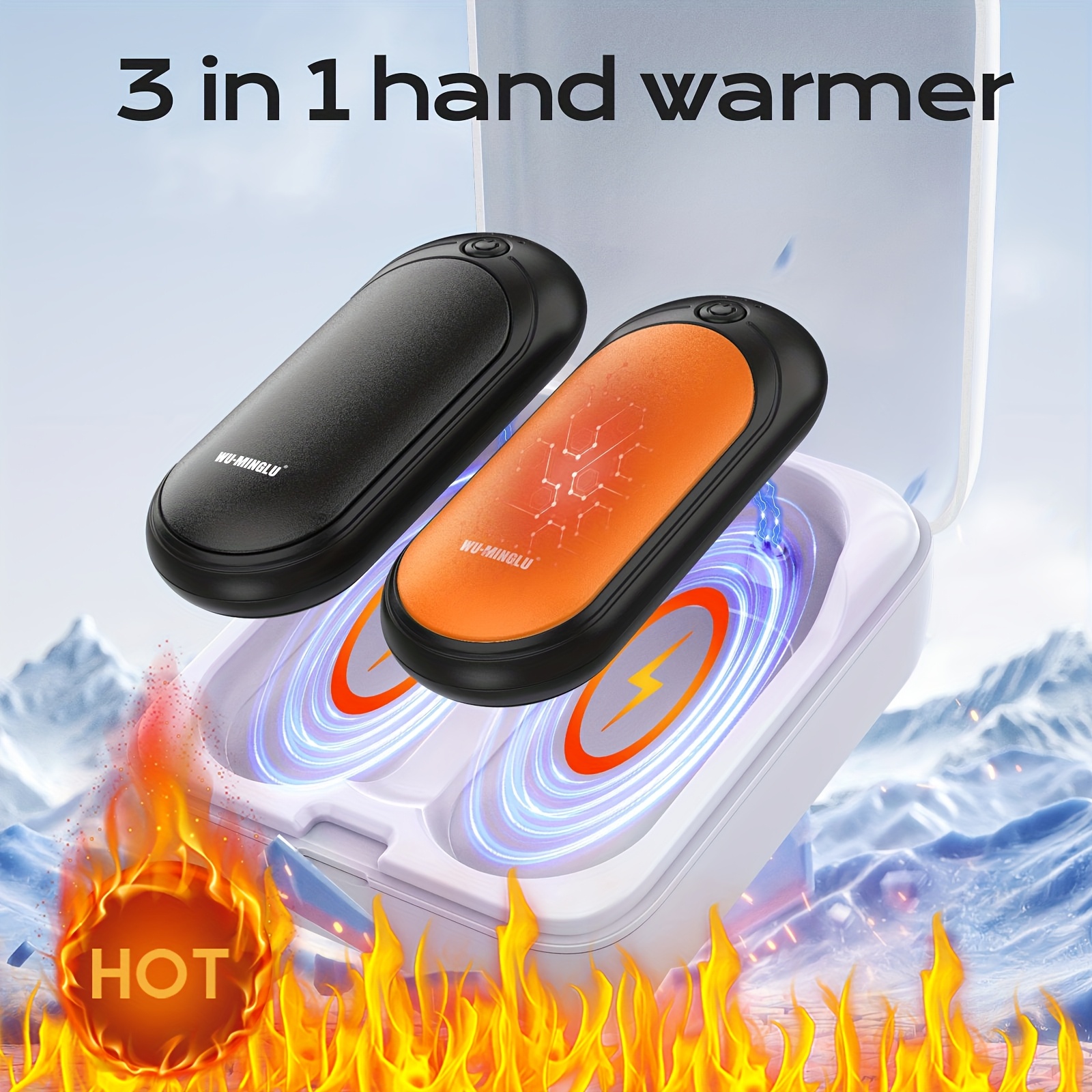 Rechargeable Battery Battery Powered Camping Heater Portable Water