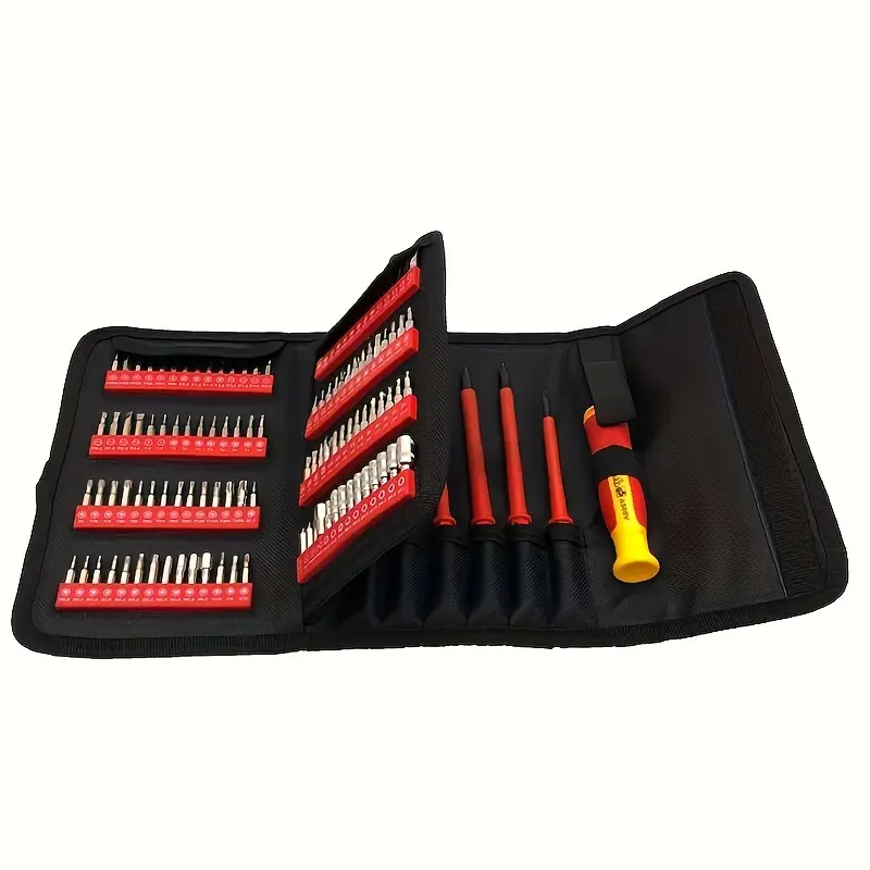 124 in 1 screwdriver set for home use suitable for disassembling computers and phones as well as for electrical work with anti static specialty screwdrivers Product details 1