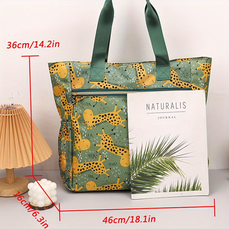 Large Capacity Waterproof Shoulder Tote Bag for Work & Travel