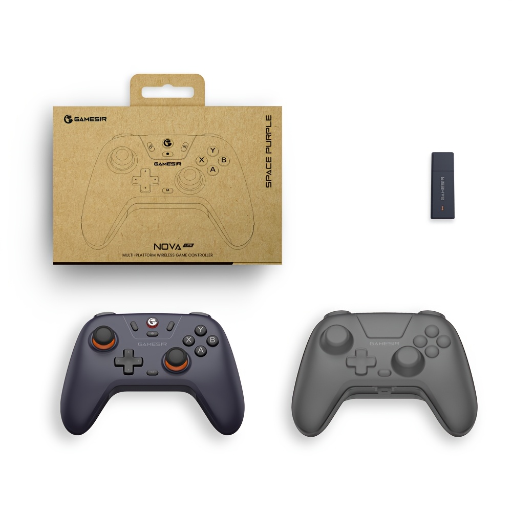 Gamesir Nova Lite Wireless Controller: Compatible with Windows PC, for Iphone, Android, Switch, And Steam Deck, Equipped with Hall Effect Triggers, Turbo Function, And Rumble Vibration, Supporting Wireless, Wired, And Dongle Connectivity