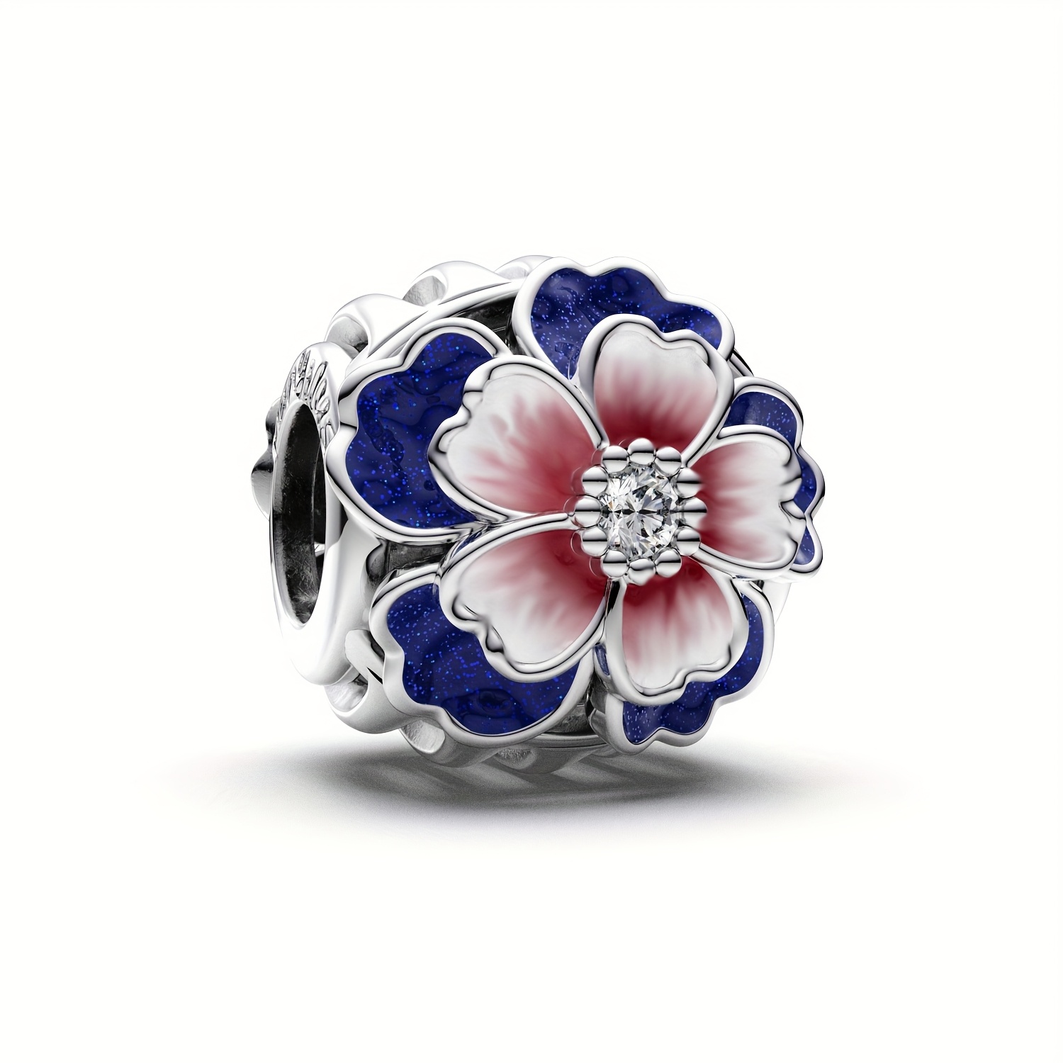 E-shop Manyilus 925 Silberbeschichtete Anhänger DIY Armbandperlen für Schmuck Italienischer Charm Geschenk Perlenanhänger Damenschmuck Neue Tasche DIY