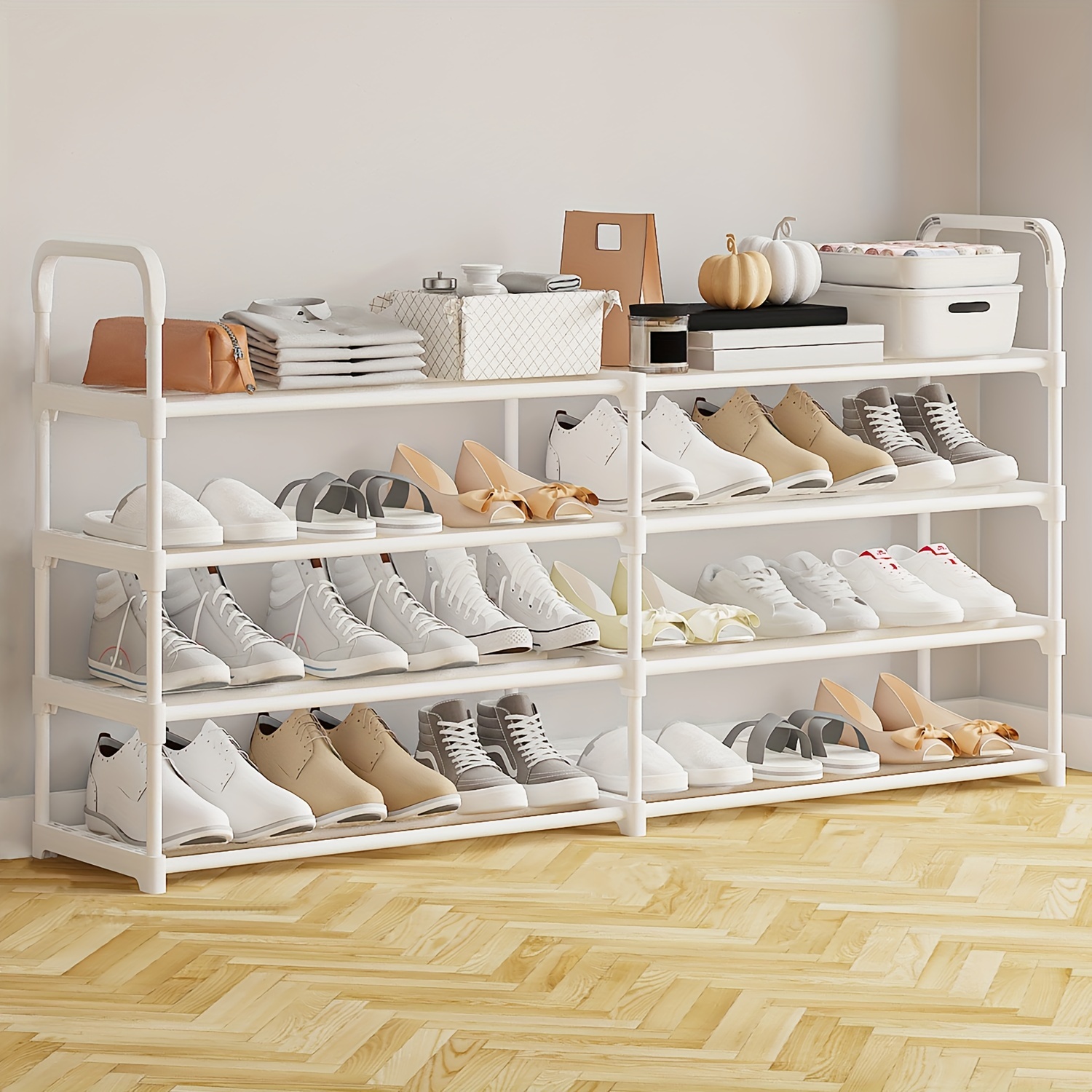 4/5 layer Storage Rack Reinforced Integrated Shoe Rack - Temu