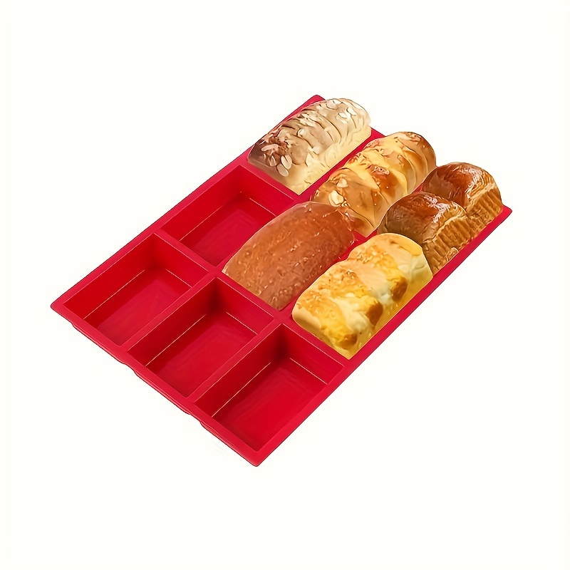 TEMU 9-cavity Silicone Baking Mold For Mini Loaves, , - , Holiday Baking (christmas, , Easter, Thanksgiving)