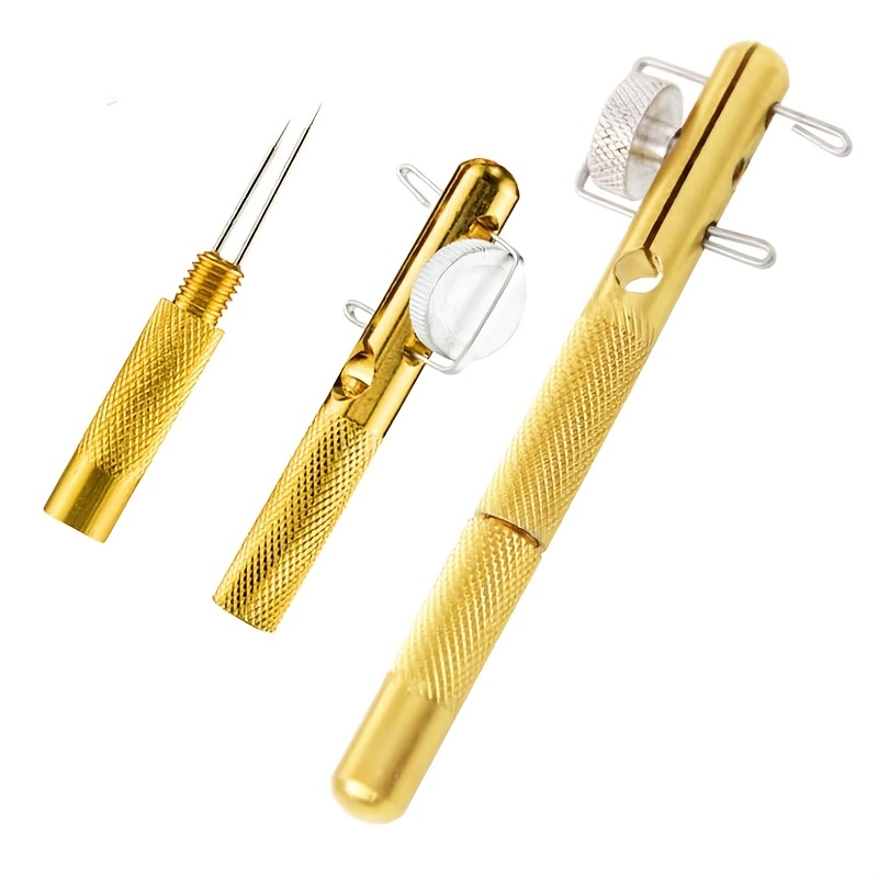 

Alloy Automatic Fishing Line Tier Machine - Quick Double-headed Needle , Portable Hook Tying Device For Hooks, Accessories