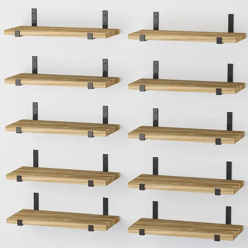 christma 10pcs floating shelves for wall rustic wall shelves for bedroom kitchen bathroom shelves for living rooms