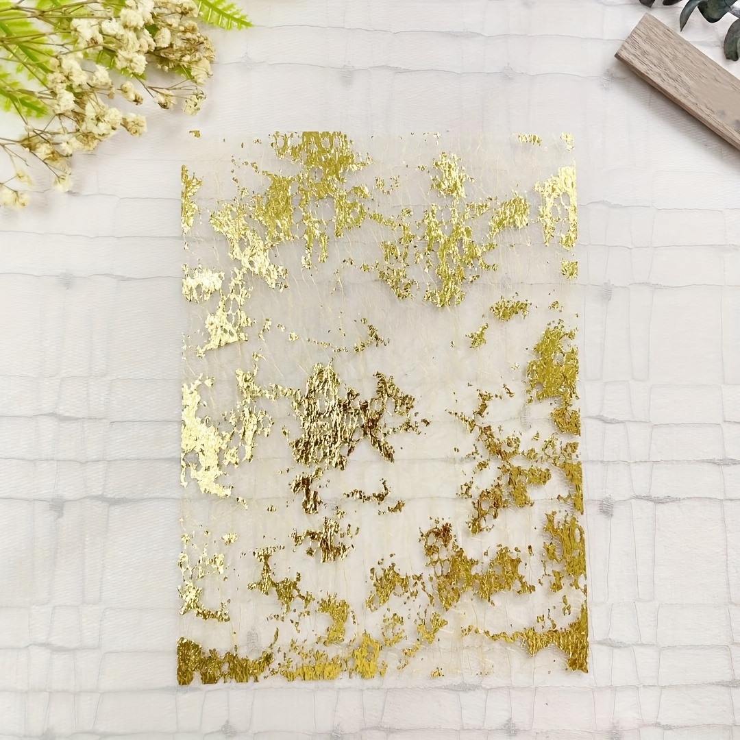 Image of 5pcs/10pcs Color Lace Gauze Art Paper Scrapbooking Decorate Junk Journal Planner Collage Background Paper Material 14*
