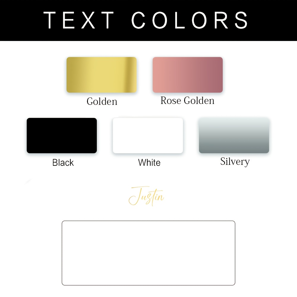 5pcs Personalized Name Vinyl Stickers For Wedding Party Decoration, Glass Name Decals, Birthday Shower Bridesmaid Proposal Stickers, Party Decoration