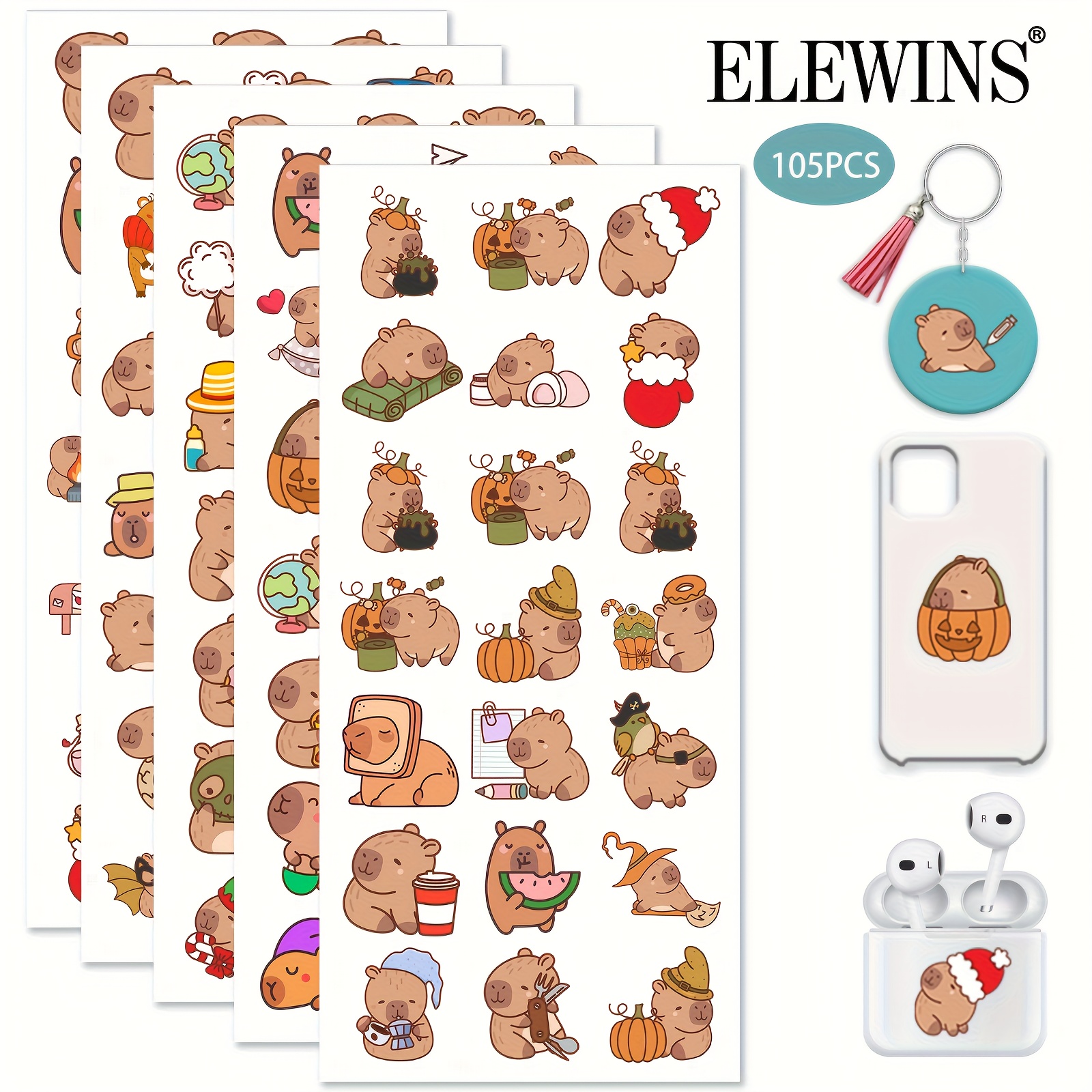 capybara stickers - United Kingdom