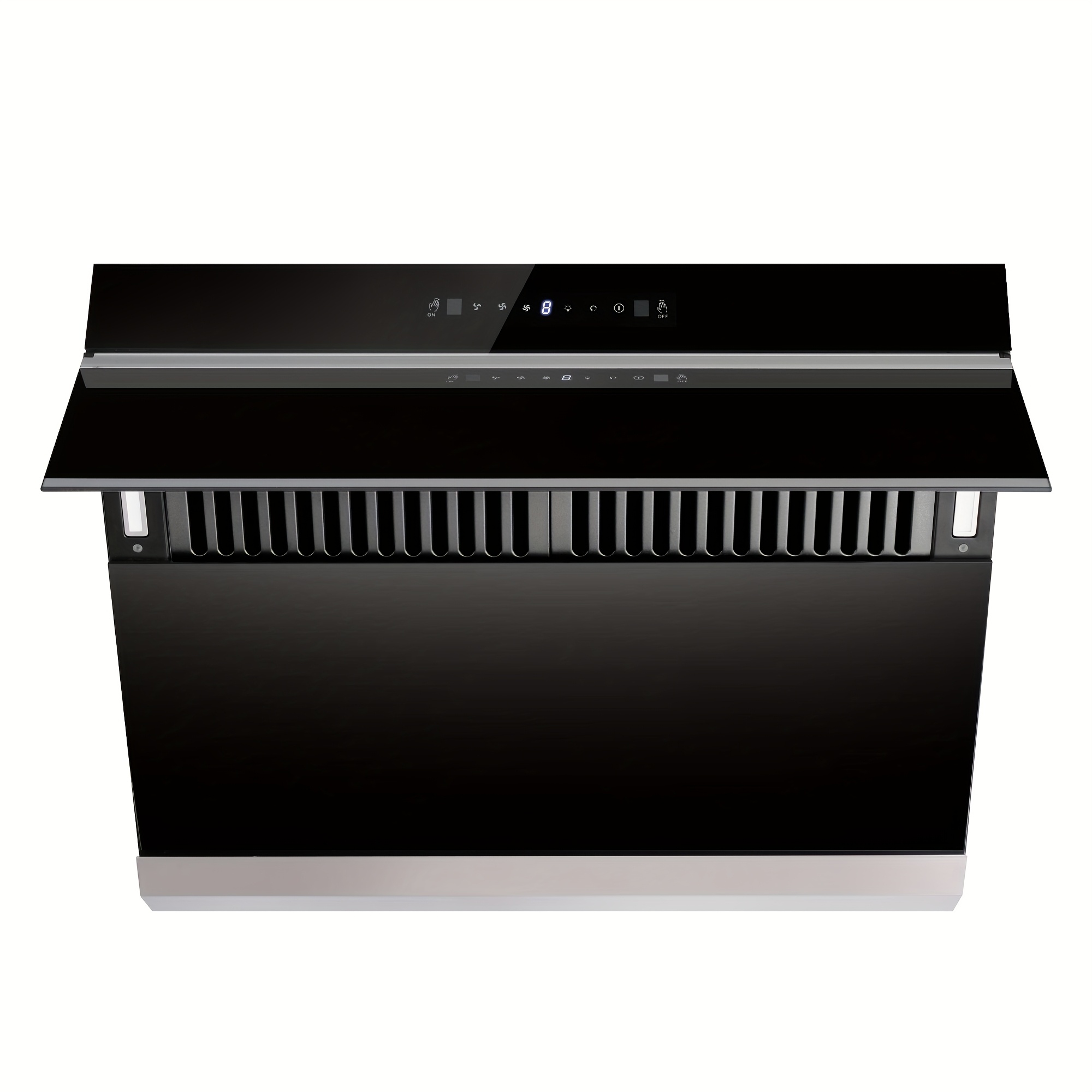 

30 Inch Under Cabinet Range Hood, Kitchen Hood 900 Cfm With Heating Auto-cleaning , Gesture& , Tempered Glass Surface Vent Hood Exhaust Fan, Baffle Filters