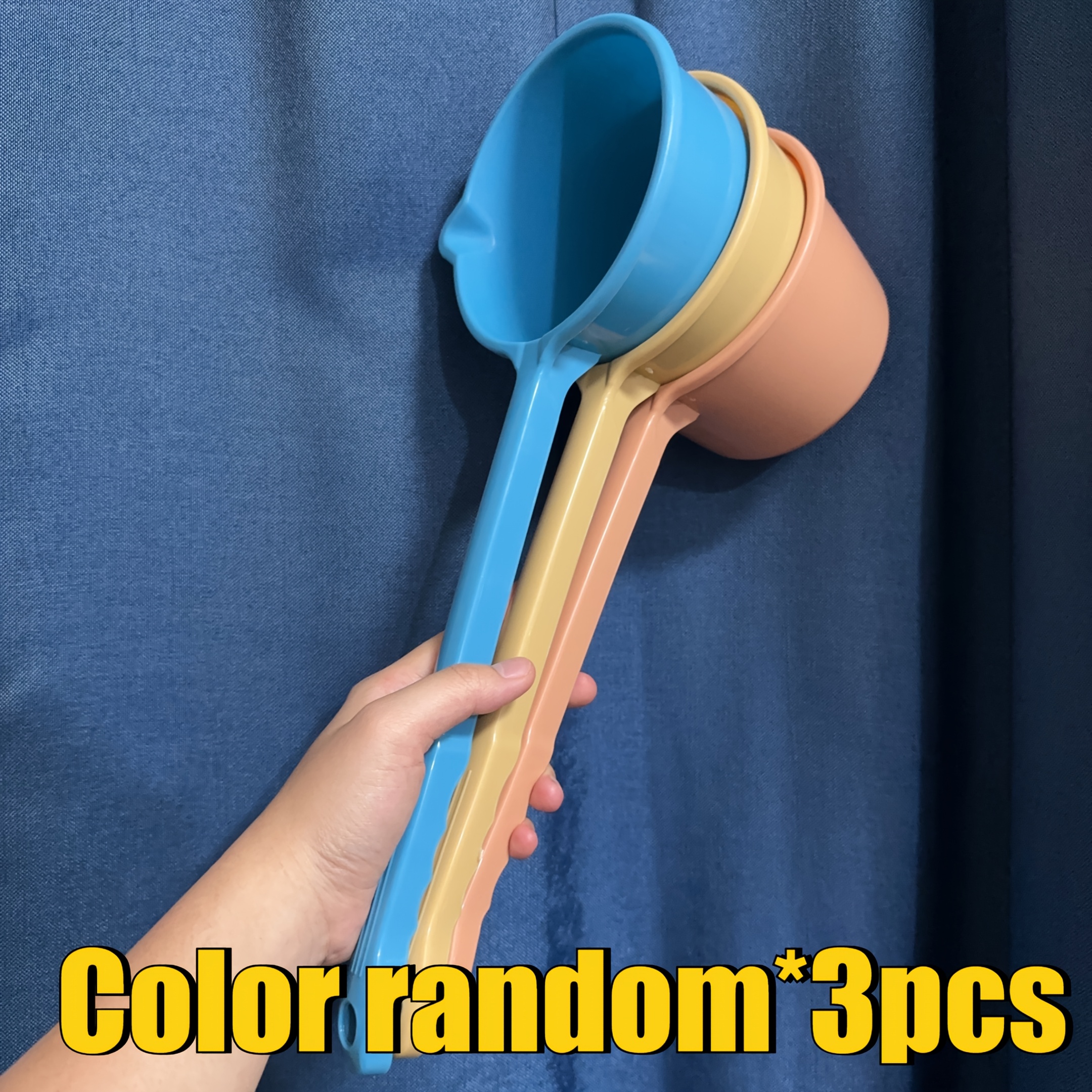 TEMU 2/3pcs Long Handle Watering Spoon, Garden Used Watering Spoon, Family Watering Spoon, Watering Tools, Outdoor Watering Pot, Suitable For