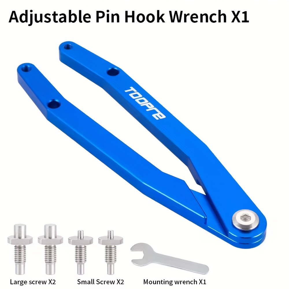 E-shop TOOPRE Fahrrad Pin Haken Verstellbarer Schraubenschlüssel DUB Kurbelabdeckung Entfernungswerkzeug für Motorrad Stoßdämpfer Öl Dichtung und