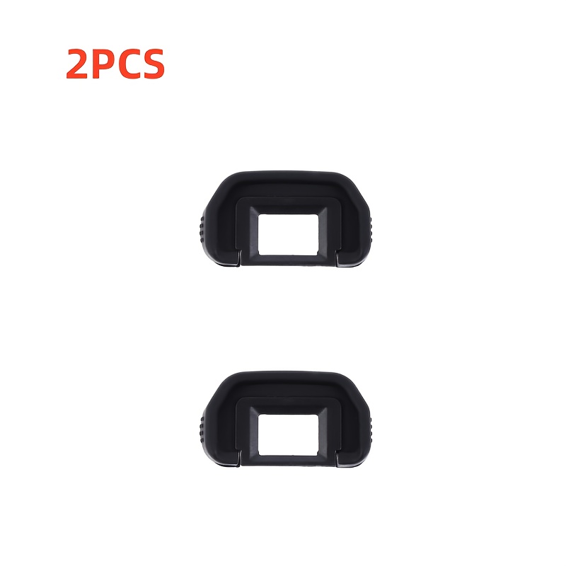 TEMU 2-pack Eb Camera Viewfinder Eyepiece Cover, Suitable For Dslr Cameras 60d, 70d, 80d, 90d, 6d, 5d2