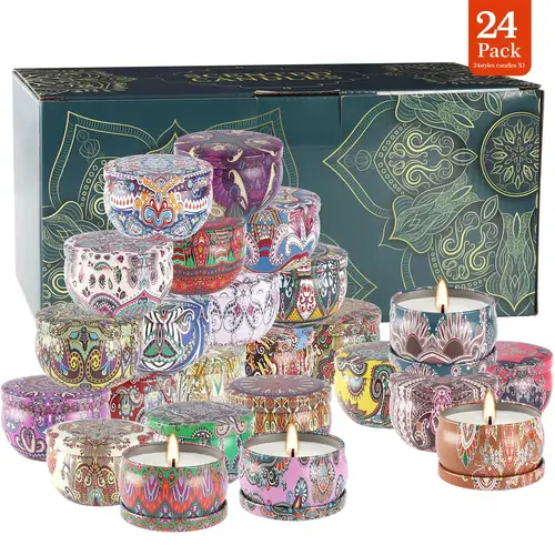 easter 24 mixed color smokeless scented candles to create an elegant romantic atmosphere lasting fragrance home must hand gift box intimate aromatherapy gifts