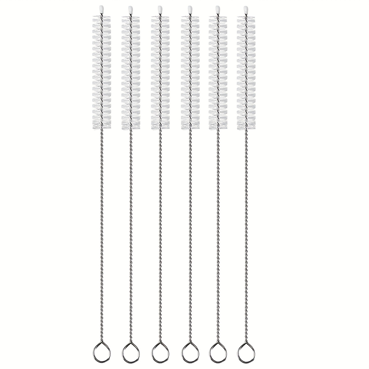 2/4/6pcs Extra Long Straw Cleaning Brush Set