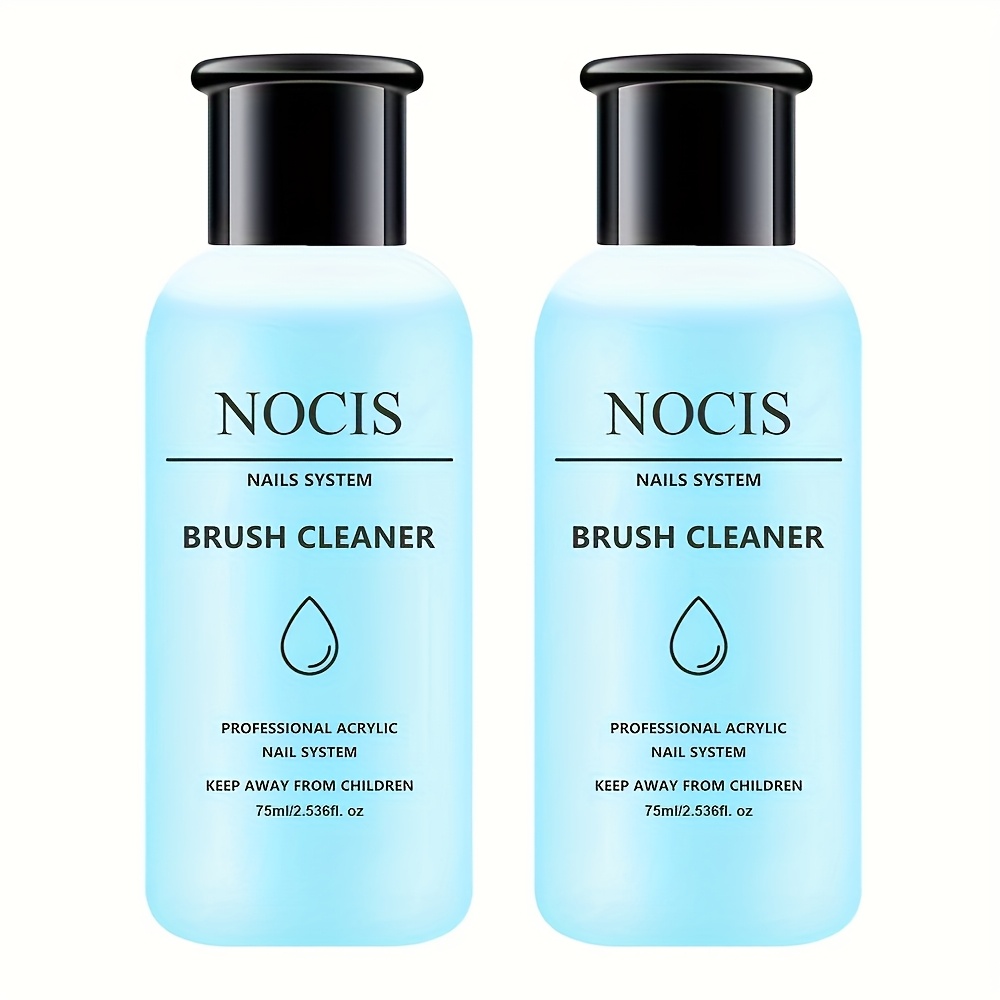 TEMU Nail Brush Cleaner And Conditioner - Quickly Nail Brushes, Paint Brushes, Airbrushes, Art Tools, Preserver And Restorer For Acrylic Brush Etc.