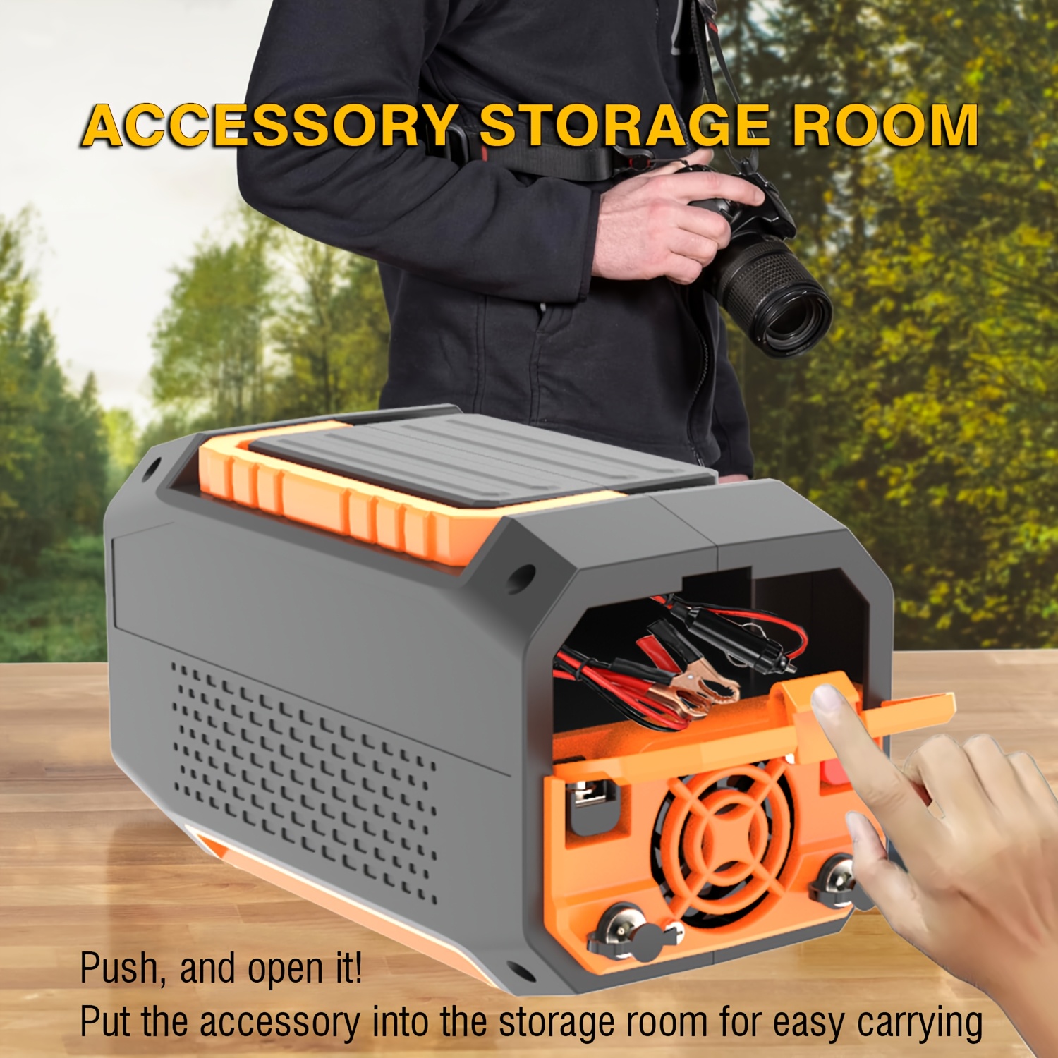 2000W/1000W/500W Power Inverter DC12V to AC 220V/230V Car Power Conversion with LCD Display for Home, Outdoor, RVs & Camping Includes 2 Universal Socket Outputs, 2 USB Ports and 2 Type-C, Portable Inverter