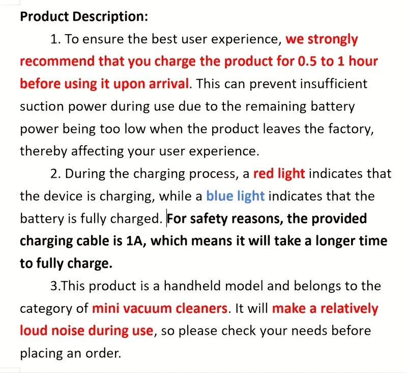 ultra powerful cordless handheld vacuum cleaner rechargeable portable for car office home use with cyclone suction usb charging stand up mini two in one details 0