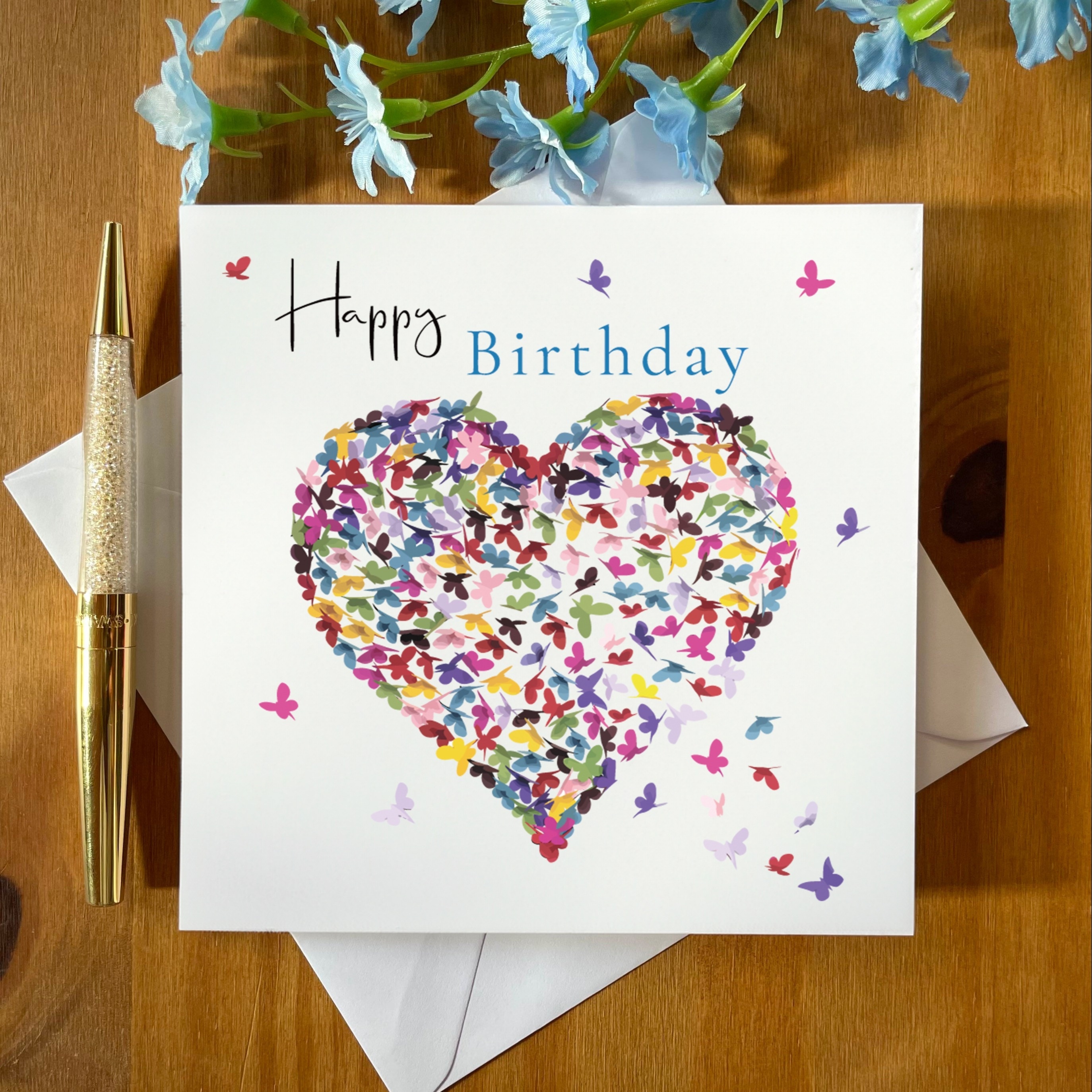 

Birthday Card with Envelope, , Paper Greeting Card for Anyone - Pack of 1