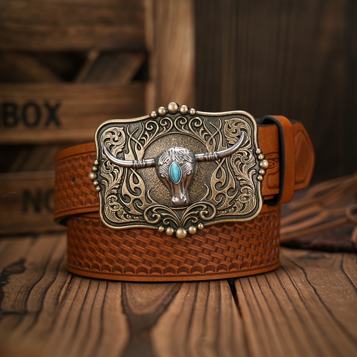 Cow Themed Unisex Belt with Buckle and Body Strap