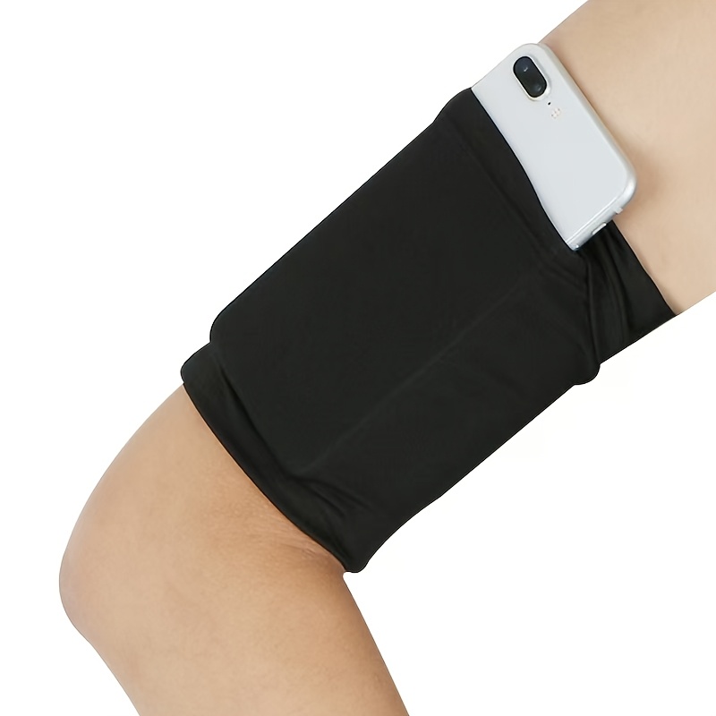 TEMU Bracelet de téléphone de fitness extérieur, sac de bras de sport unisexe pour course et cyclisme