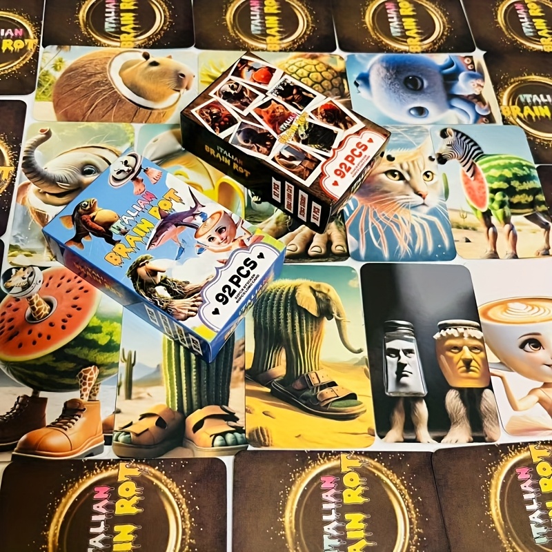 Brain-Rot Karten 288 Stück - Sammelset Mit Meme Charakteren