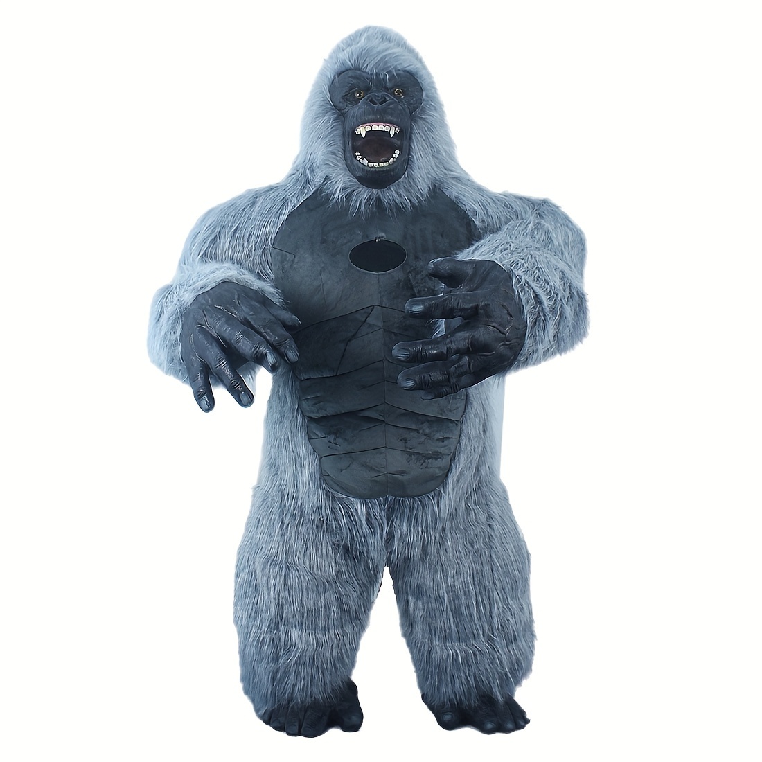 Inflatable Gorilla Costume Mascot Horror Halloween King Kong