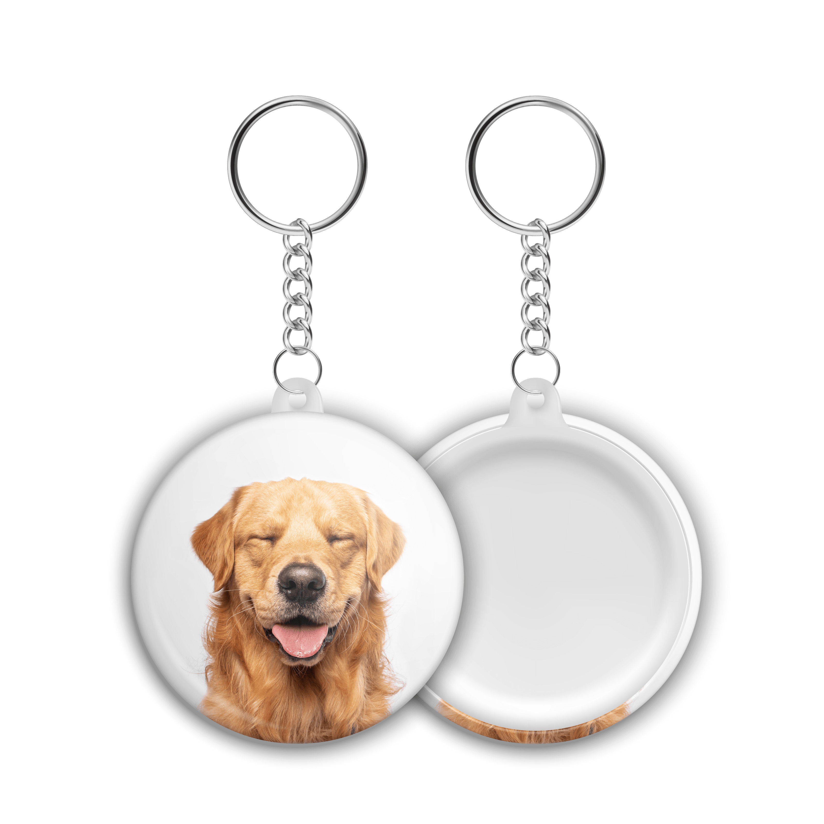 Loss of Pet Photo Keychain