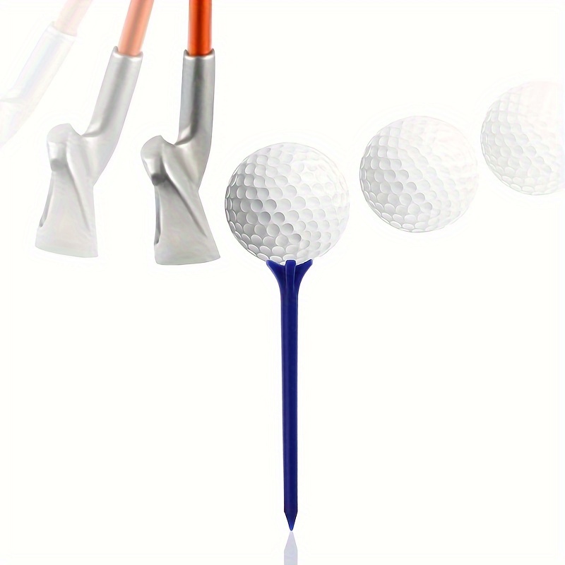 100pcs professional durable golf tees five prong golf tees mixed colors