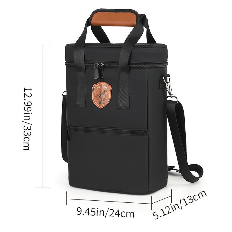 TEMU 2-pack Wine Storage Bags, Wine Bottle Bags, Wine Cold-keeping Ice Bags, Wine Storage Cooler Bags. Non-food Contact