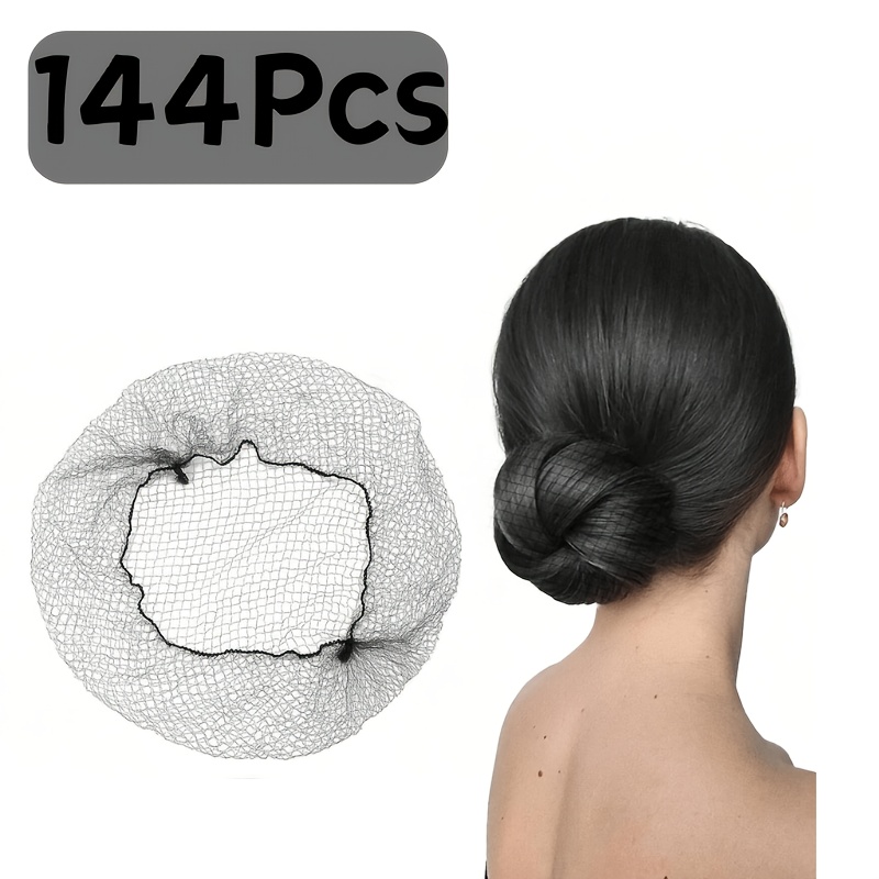 TEMU 144pcs Chiffons Cheveux 20 pouces Chiffon Cheveux Couvre-Cheveux Respirant pour Cuisine Restaurant et Personnel de Salon