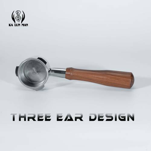 item picture 1pc espresso bottomless portafilter 51mm 3 lug coffee extraction tool 304 stainless steel removable and washable compatible with 51mm 3 lug series models