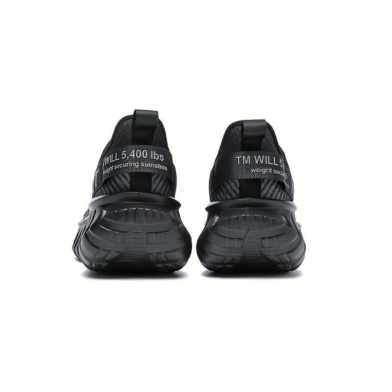 New Spring/Summer Men's Carbon Plate Running Shoes, Lightweight, Shock-Absorbing, Anti-Slip Sneakers, Lightweight, Casual, and Comfortable Running Shoes, Fashionable Men's Thick-Sole Running Shoes, Breathable Mesh Sneakers, Marathon Outdoor Running