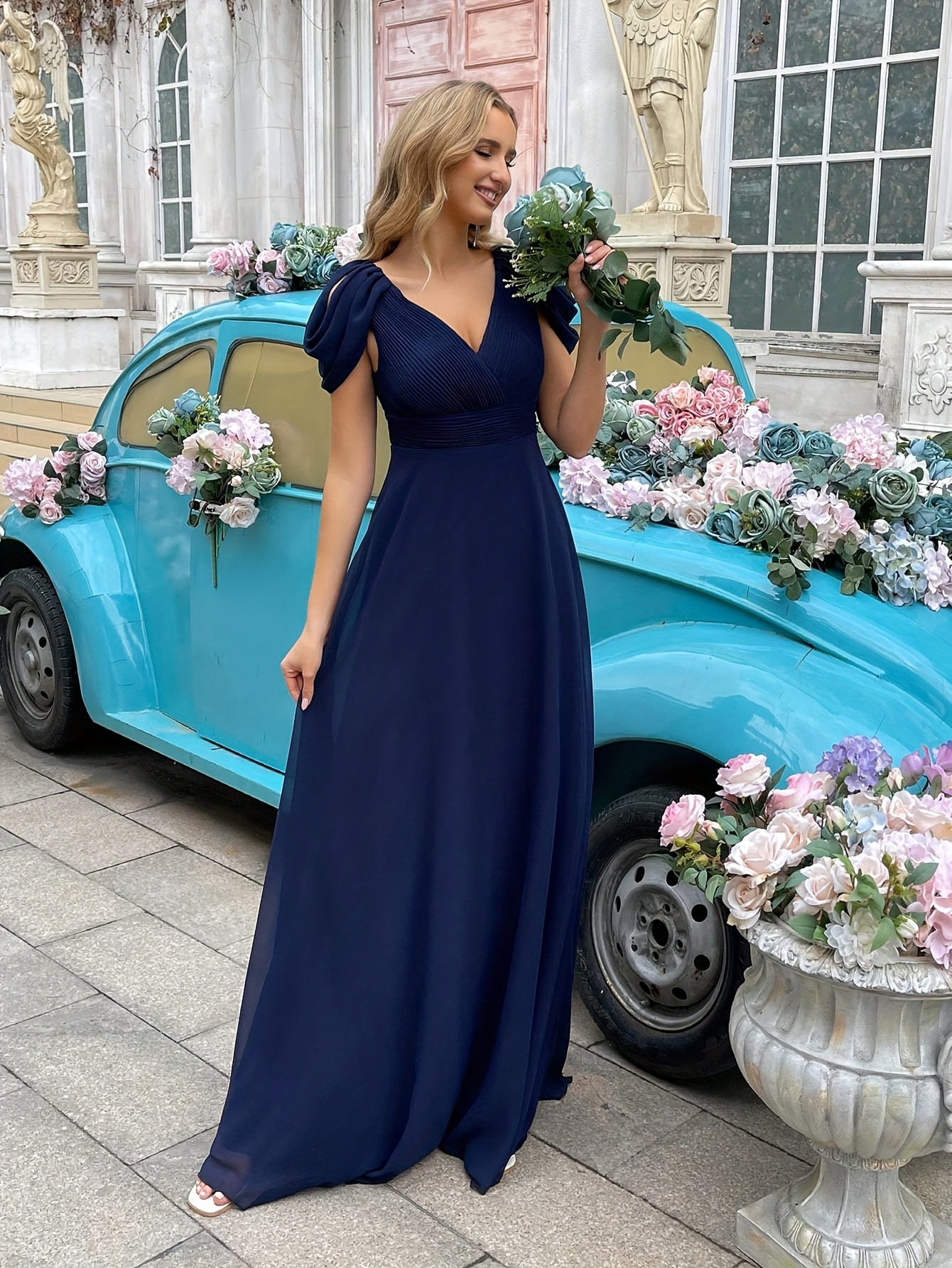 bridesmaid dresses okc Kennedy Blue Oakley Adjustable Bridesmaid Dress