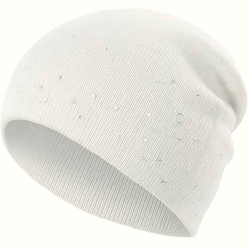 TEMU Gorro Festivo con Diamantes de Aleatorios - Gorro y Transpirable para Burning Man y Atuendos de de - Gorra Unisex Minimalista de Color Sólido