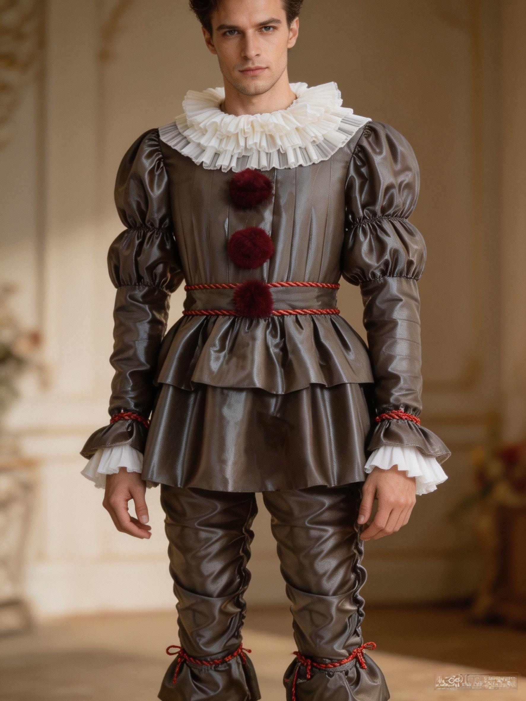 Adult Horror Clown Costume for Themed Parties