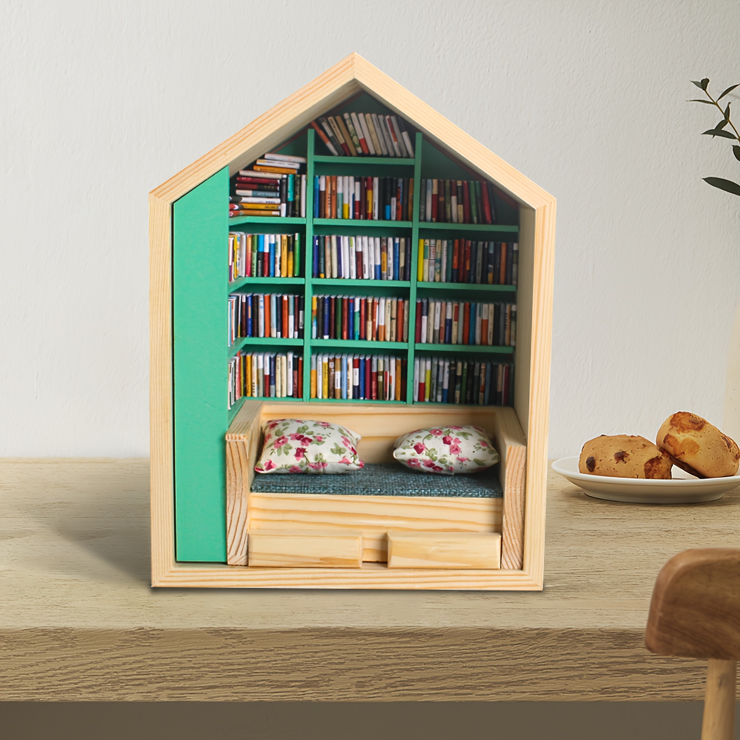 bookshelf miniature sold on Temu Canada