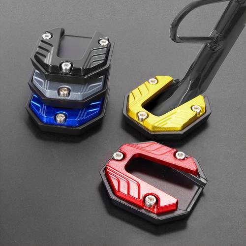 high quality motorcycle footpeg extension plate in side stand support plate accessory for street bikes