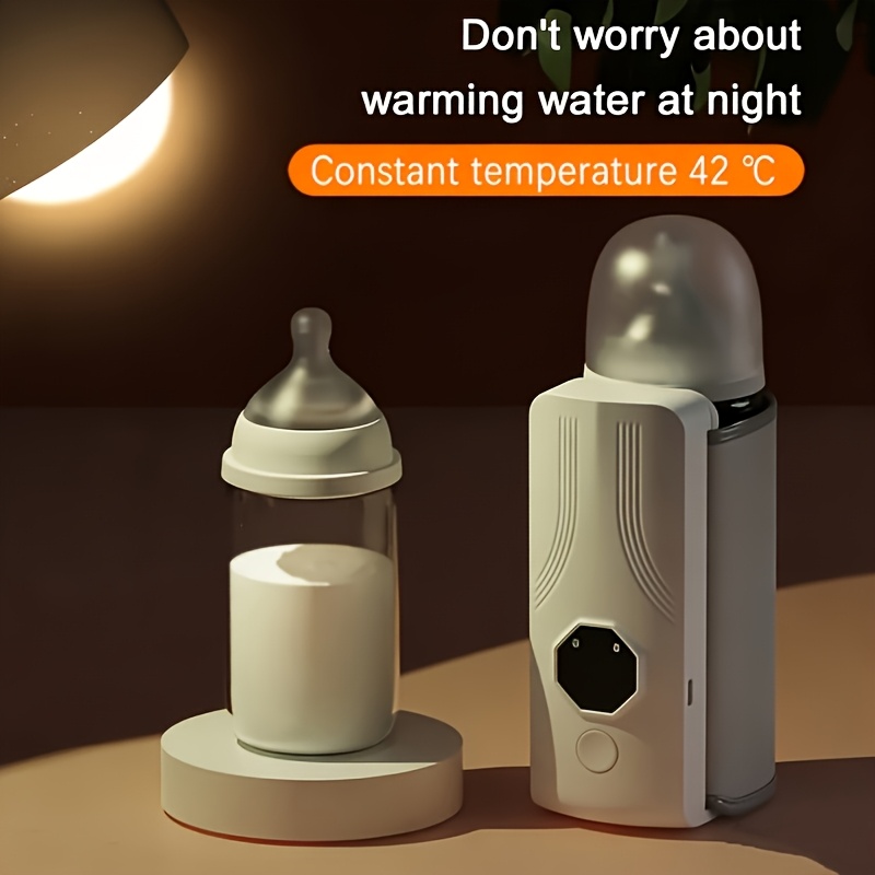 portable warmer usb rechargeable 6 level adjustable heating   safe formula for on the go feeding Product details 0