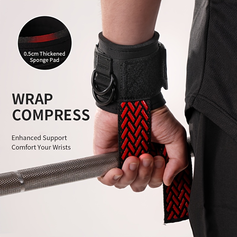 Temu 1pair double lifting straps for weightlifting