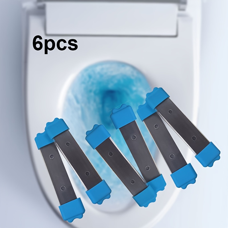 TEMU 6pcs Magnetic Toilet Cleaning Kit, No Batteries Required, Toilet Cleaner, Magnetic Adsorption Cleaning Wand, Cleaning Supplies, Cleaning Tools,