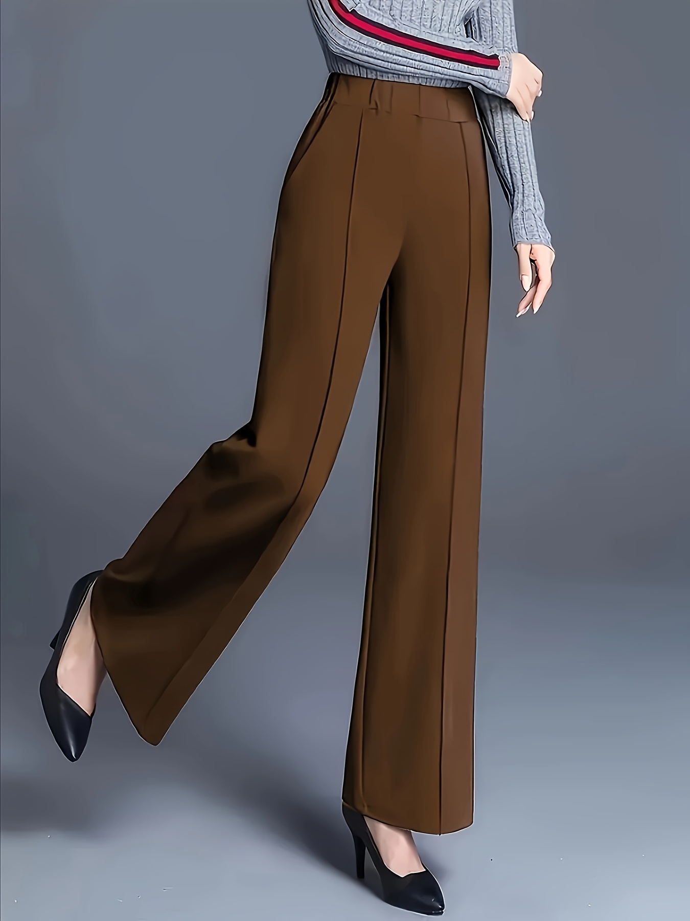 green emerald velvet dress High Waist Wide Leg Casual Loose Fit Dress Pants for Women Baggy Pants Women  2024 Beach Travel Vacation Outfits (Apricot,S) at Amazon Women's Clothing  store