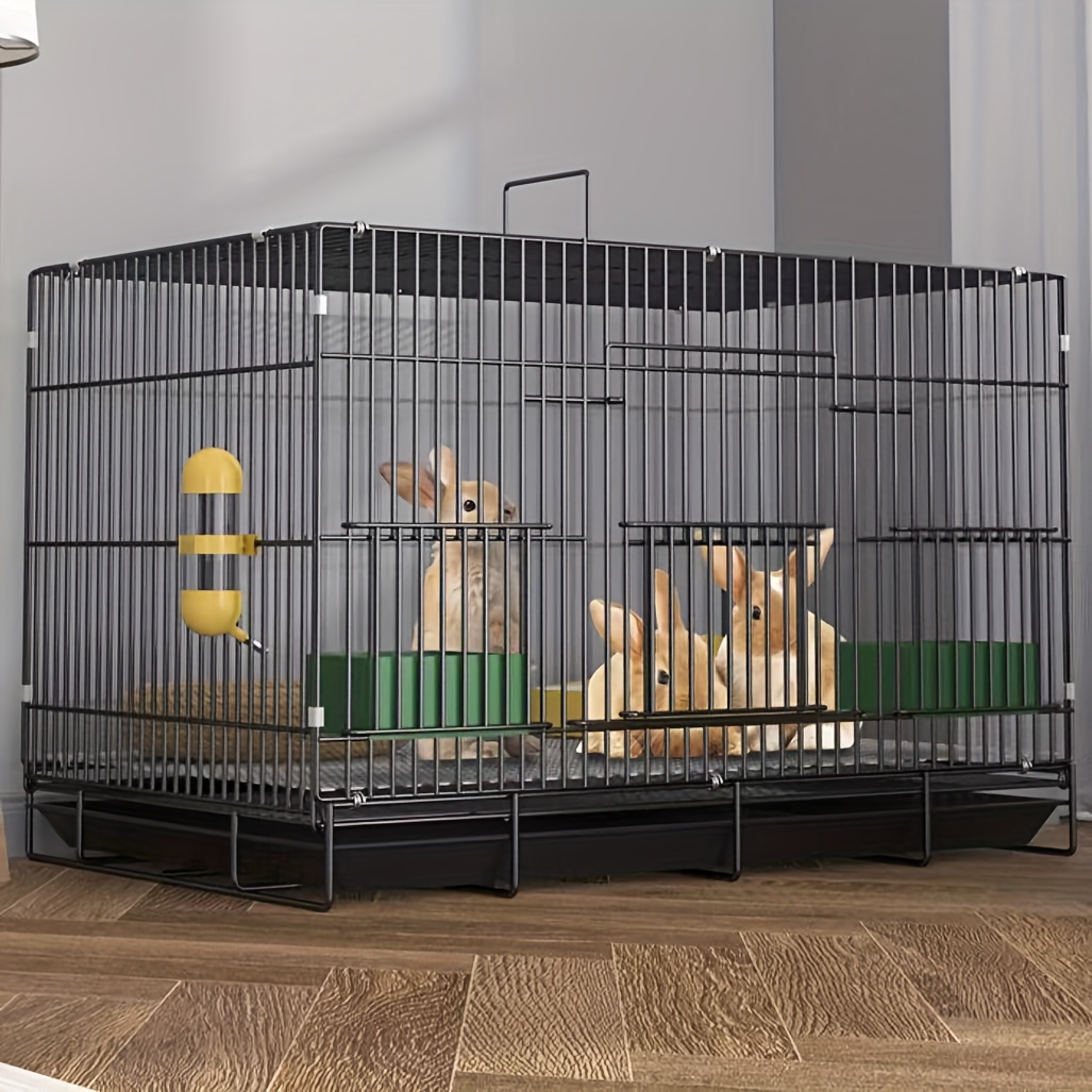 Grote, robuuste konijnenkooi met ruime verblijfruimte