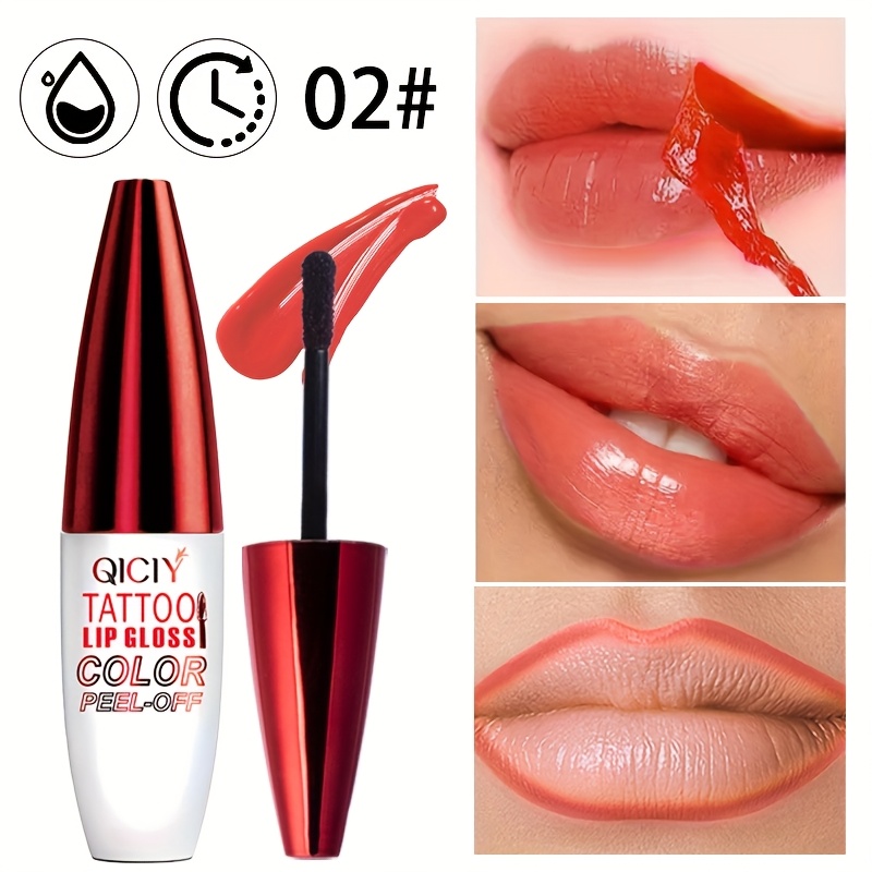 matte -off lip gloss - långvarig, vattentät & cup- | berry/red/pink shades | avtagbar pen för naturlig lip contour | julklapp för mammor & flickor, matte lip gloss, cupstainfree beauty, modig beauty statement, smidig applikation | Temu Sweden