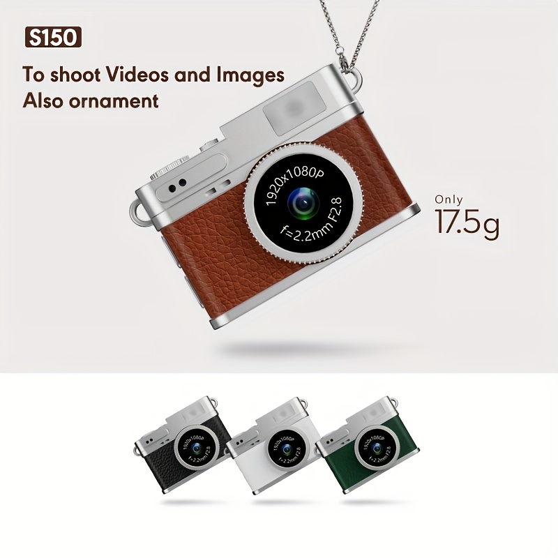 Una Exquisita y Adorable Mini Cámara, un Pequeño Gadget de Fotografía Portátil. Este Dispositivo de Fotografía Retro y Mini Portátil Viene con Filtros Intercambiables, Flash y Capacidades de Grabación de Video, Equipado con una Pantalla IPS de 0.96 Pulgadas y una Luz de Relleno LED. Es una Elección