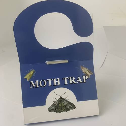 1pc or 3pcs Non-Toxic Moth Trap Sticky Boards - Chemical-Free, Pheromone-Free, Safe for Closets, Wardrobes, Cabinets, Drawers - Non-Toxic Moth Killer with , Easy Setup, Long-Lasting Board for Carpet Beetles, Clothes Moths, Pantry Moths - Pest Control, Green and Healthy, No Chemicals, Hanging Loop for Easy Placement