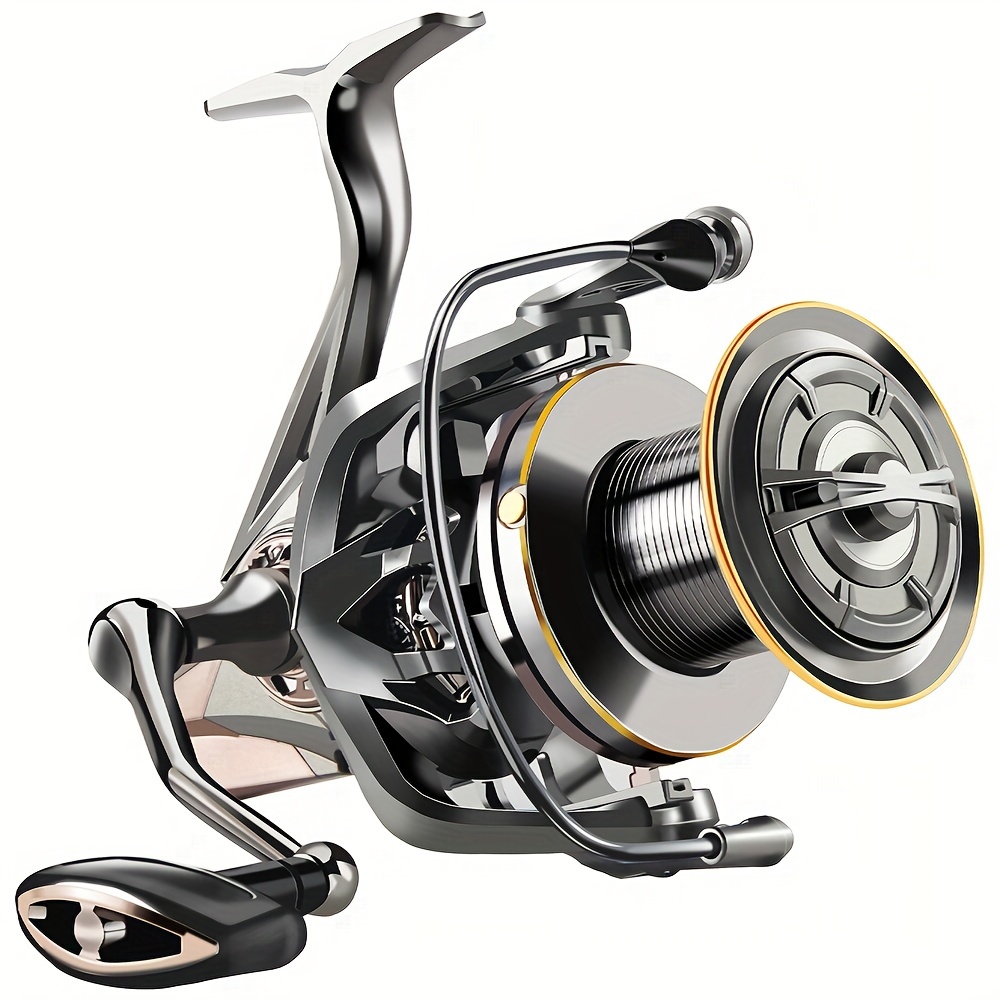 

High-performance Saltwater Reel -14000 - Long Cast, 4.8:1 Gear , Large Line Capacity, Aluminum Alloy - Outdoor Fishing