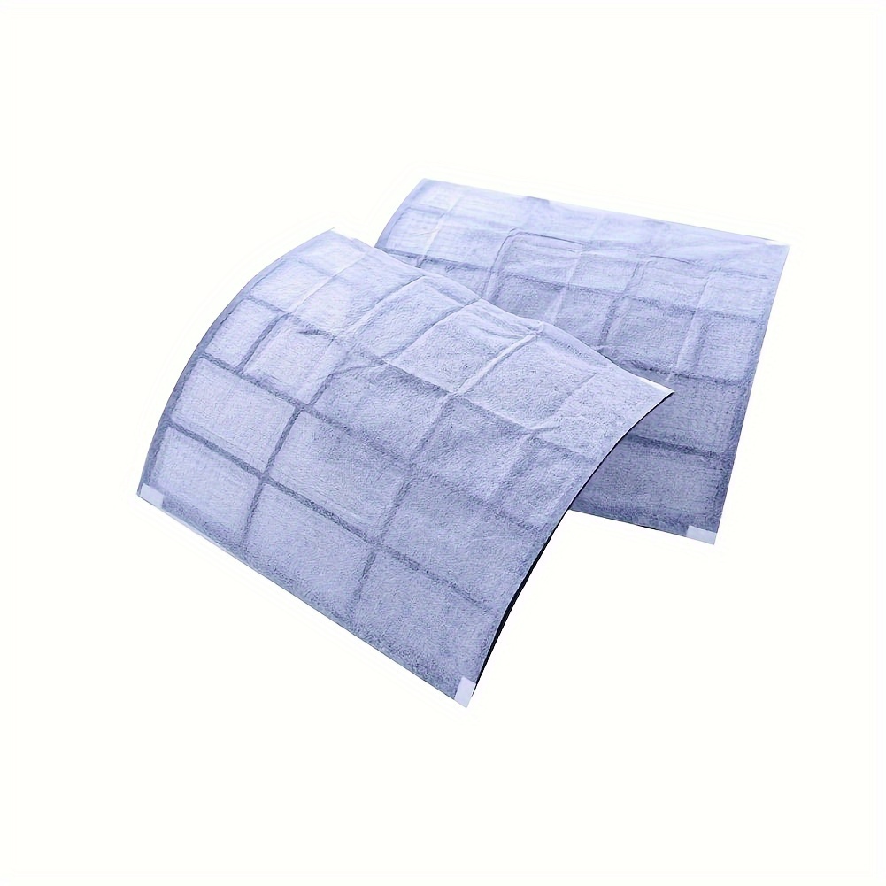 TEMU Cache de protection anti-poussière pour sortie d'air de climatisation, écran purificateur auto-adhésif, papier filtrant purificateur d'air 2