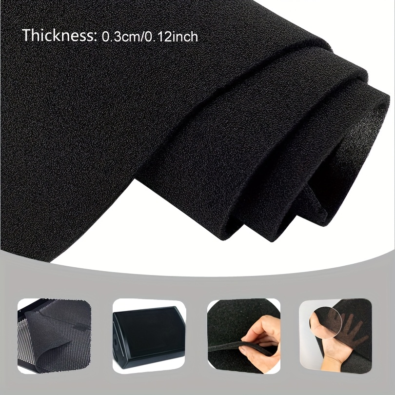 105cm 41 3 inches 51cm 20 07 inches breathable polyurethane dust removal filter sponge mesh suitable for speaker air compressor dustproof vacuum cleaner filter   conditioning and   thickness 0 3cm 0 12 inches