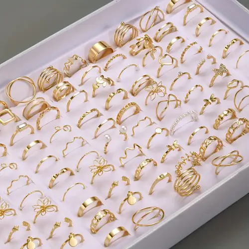 Temu Stackable Rings rings sold on Temu United States